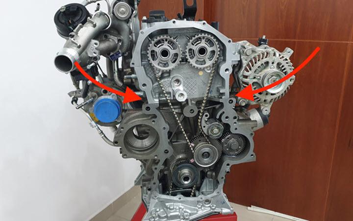 Ford Việt Nam xác định nguyên nhân cũng như đưa ra giải pháp sửa chữa hiện tượng rò rỉ dầu tại nắp che dây đai cam và tại ống két làm mát khí nạp