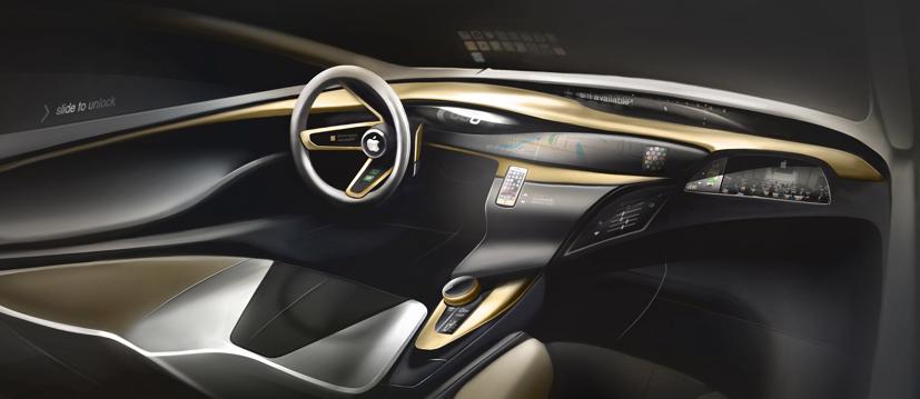 Nội thất Apple Car