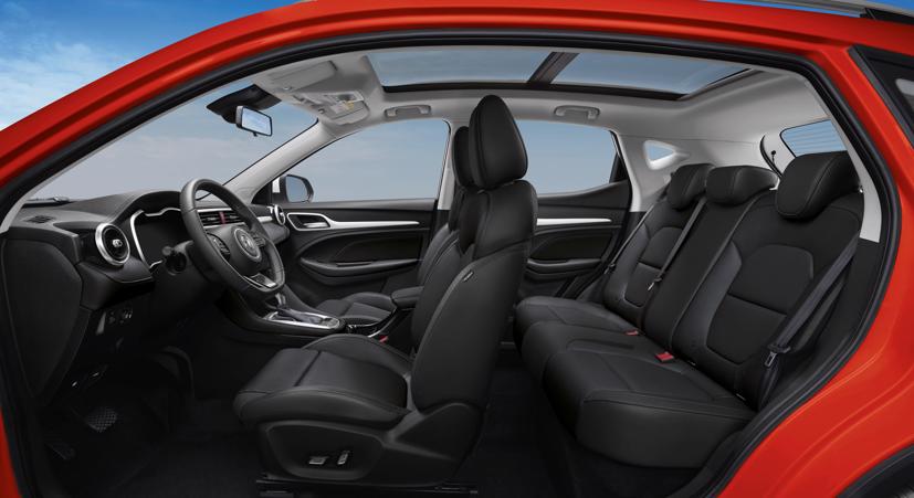 Mẫu xe MG ZS 2021 có thiết kế nội thất rộng rãi với những kích thước  tốt nhất trong phân khúc B-SUV