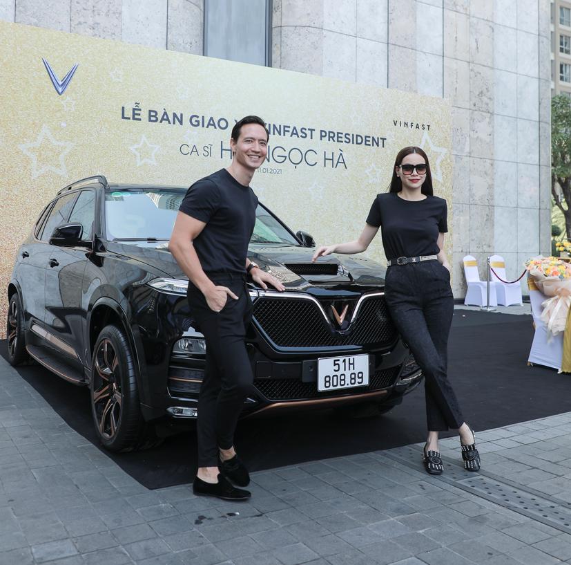 Hồ Ngọc H&#224;, Kim L&#253; tậu xe “Chủ tịch” VinFast President - Ảnh 4