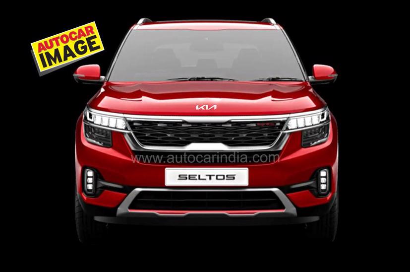 Logo mới của KIA sẽ xuất hiện trên KIA Seltos đang rất hot vào giữa năm 2021 tại Ấn Độ.