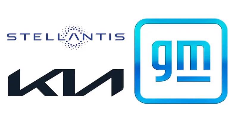 Logo mới của GM, Kia, Stellantis
