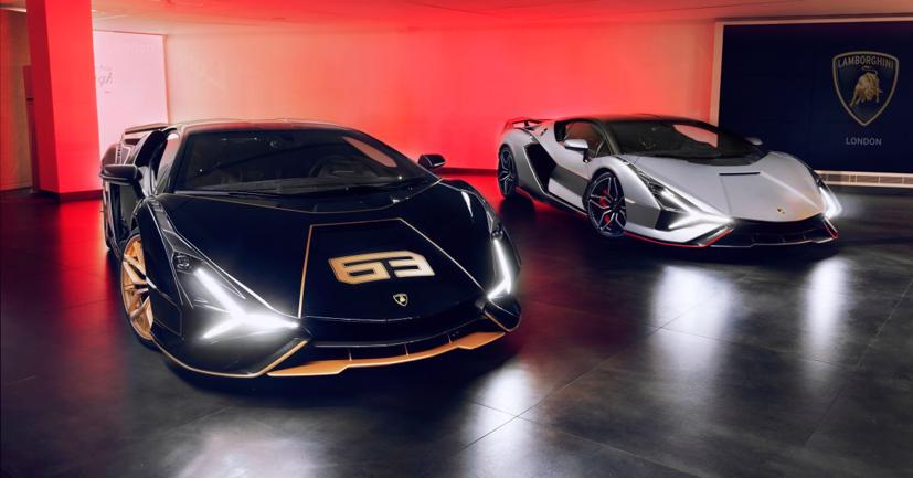 Cặp đ&#244;i si&#234;u xe Lamborghini Sian 2021 cực hiếm lần đầu ti&#234;n lộ diện tại Anh - Ảnh 6