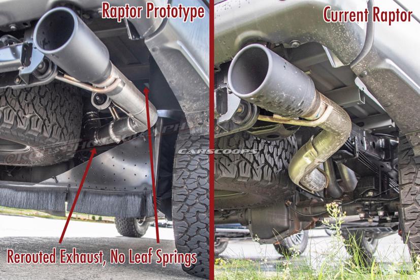 Ống xả phiên bản mới được thiết kế lại.