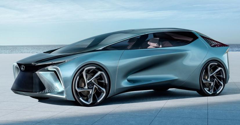 Lexus h&#233; lộ h&#236;nh ảnh mẫu concept xe điện mới sắp được ra mắt - Ảnh 2