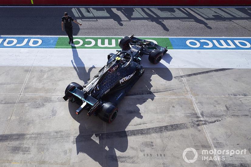 Chiếc xe đua F1 2020 của Merdeces. Ảnh: Motorsport