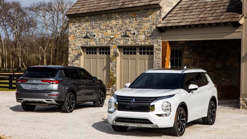 Loạt ảnh Mitsubishi Outlander 2022 mới vừa lộ diện&#160; - Ảnh 1