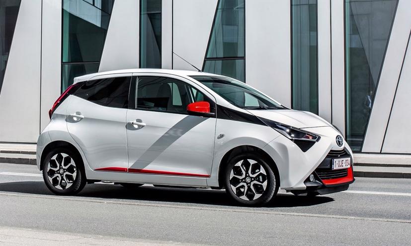 Aygo - mẫu xe cỡ A của Toyota đang bán ở châu Âu. Ảnh: Toyota.