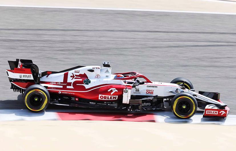 Alfa Romeo C41: Alfa Romeo sử dụng động cơ do Ferrari cung cấp, đồng thời giữ nguyên đội hình với 2 tay đua Kimi Raikkonen và Antonio Giovinazzi. Tay đua tham gia phát triển xe sẽ là Robert Kubica. Đội đua Thụy Sĩ cho biết họ đã gặp nhiều khó khăn vì cắt giảm chi phí, nên sẽ không kỳ vọng quá nhiều ở mùa giải 2021.