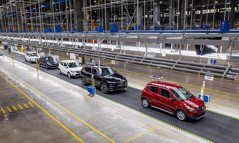 Bên trong nhà máy sản xuất VinFast. Ảnh: VinFast.