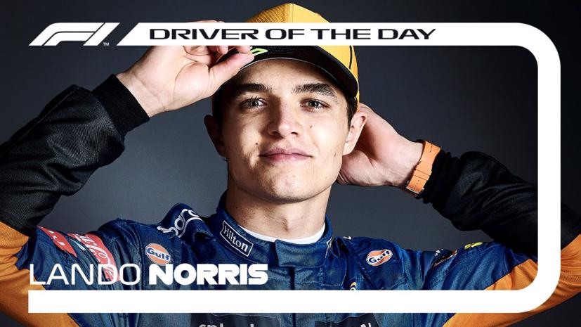 Tay đua Lando Norris giành đứng vị trí thứ 3 tại Imola.