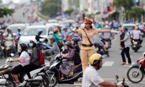 Lực lượng Cảnh sát giao thông toàn quốc nỗ lực bảo đảm trật tự, an toàn giao thông trong kỳ nghỉ lễ dài 30/4 - 1/5/2021. Nguồn: Cục CSGT.