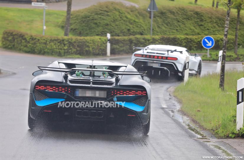 Siêu xe Bugatti Centodieci khoe dáng trên đường đua Nürburgring - Ảnh 15