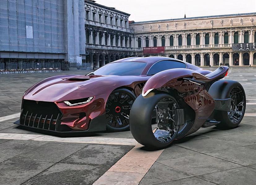 Ngắm concept motor điện đẹp kh&#244;ng tưởng của Maserati - Ảnh 6