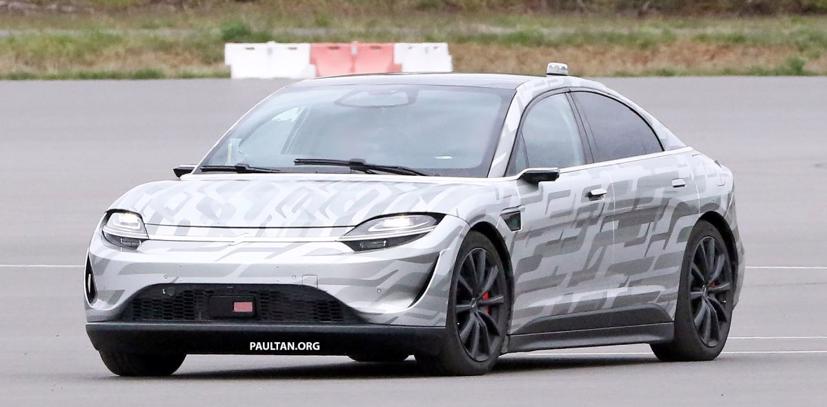 Xe điện Sony Vision-S được thử nghiệm ở Ch&#226;u &#194;u g&#226;y bất ngờ - Ảnh 1