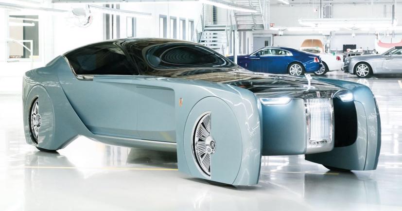 Lộ diện mẫu xe điện si&#234;u sang “Silent Shadow” của Rolls-Royce - Ảnh 3