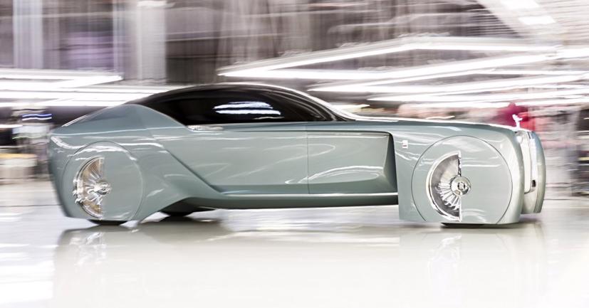 Lộ diện mẫu xe điện si&#234;u sang “Silent Shadow” của Rolls-Royce - Ảnh 5