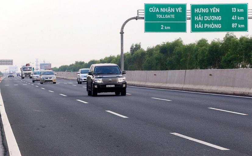 Cao tốc Hà Nội - Hải Phòng. Nguồn ảnh: Vnexpress.