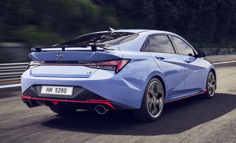 Chi tiết Hyundai Elantra N 2022 vừa ch&#237;nh thức ra mắt - Ảnh 3