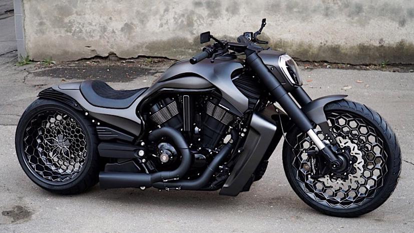Harley-Davidson Night Rod độ tuyệt đẹp với thiết kế bánh xe lục giác |  AutoMotorVN