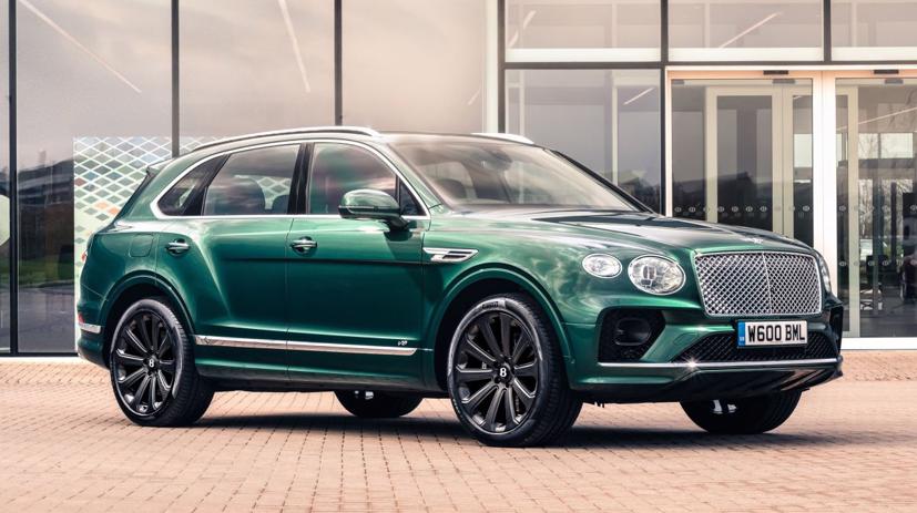 Bentley tr&#236;nh l&#224;ng b&#225;nh xe sợi carbon 22 inch cho Bentayga - Ảnh 1