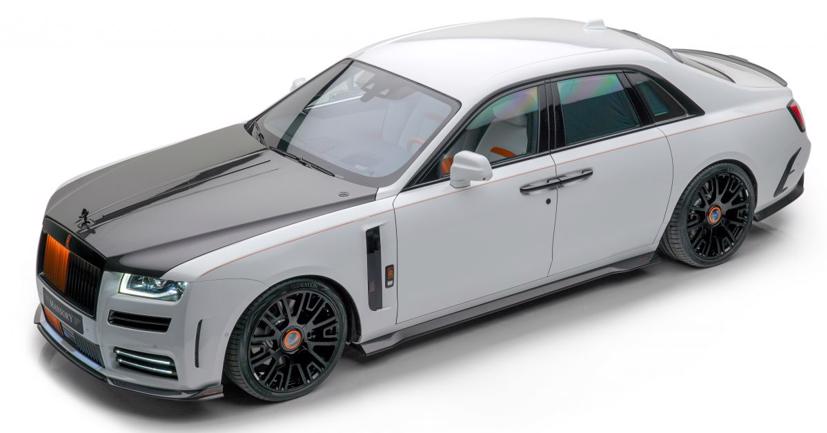 Rolls-Royce Ghost 2021 “đ&#227; sang lại c&#242;n sang hơn” với bản độ từ Mansory - Ảnh 1
