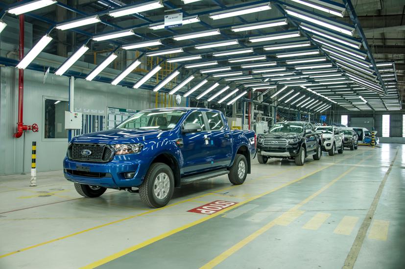 Ford Ranger mới được hãng xe Mỹ triển khai sản xuất, lắp ráp tại nhà máy ở Hải Dương