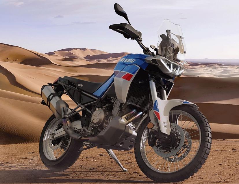 Aprilia Tuareg 660 năm 2021 lộ diện: 80 m&#227; lực, m&#244;-men xoắn 70 Nm - Ảnh 2