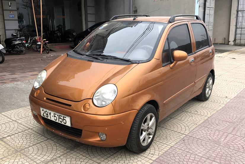 Một mẫu Matiz đời 2005 tại Hà Nội. Ảnh: Đức Yên