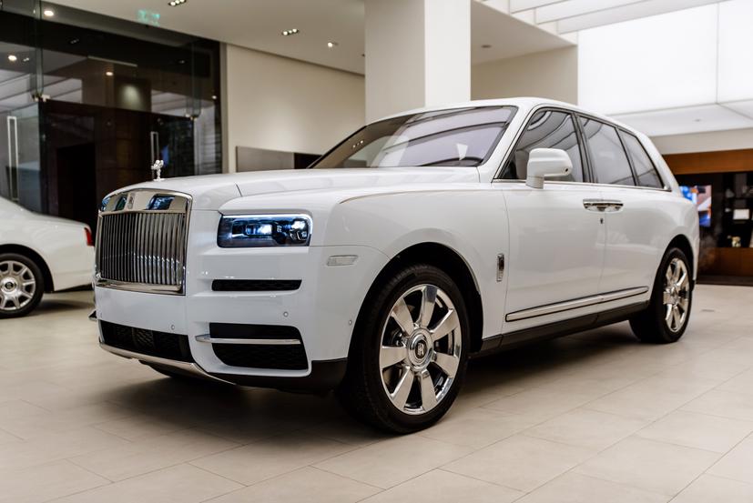 Một mẫu Rolls-Royce Cullinan tại đại lý ở Hà Nội, tháng 2/2020. Ảnh: Minh Quân