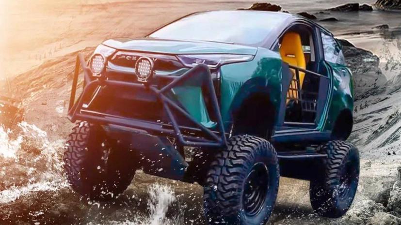 Những mẫu xe kỳ quặc tại triển lãm ô tô ở Trung Quốc - Ảnh 1