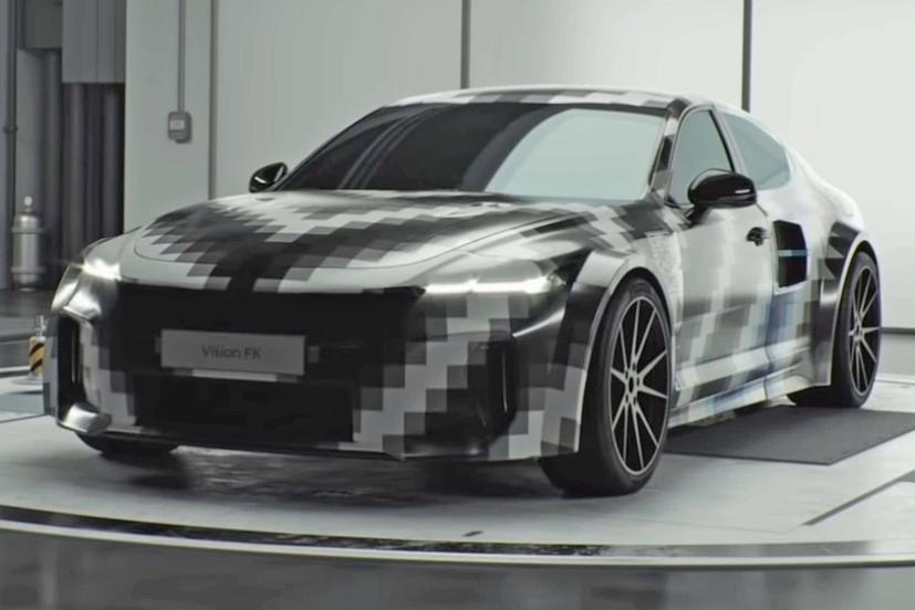 Hyundai tr&#236;nh l&#224;ng xe thể thao plug-in hybrid Vision FK - Ảnh 2