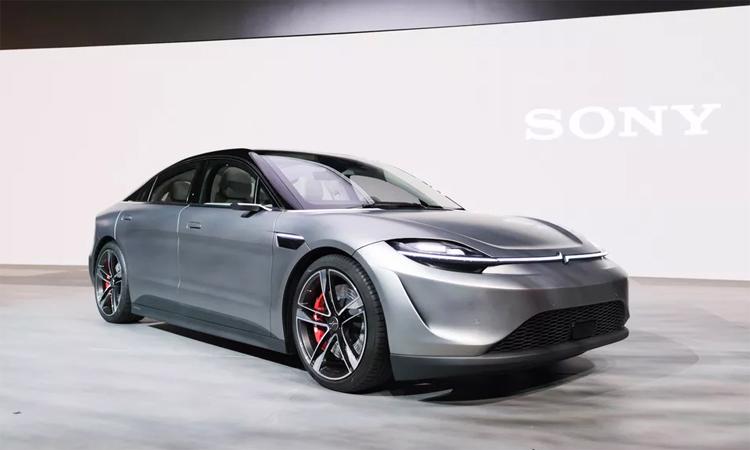 Sony Vision-S ra mắt tại triển lãm CES 2020 đầu năm 2020.