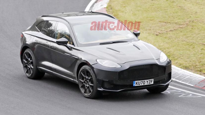 H&#233; lộ h&#236;nh ảnh si&#234;u SUV Aston Martin DBX c&#243; thể sở hữu động cơ mạnh hơn  - Ảnh 5