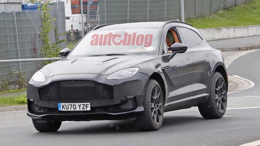 H&#233; lộ h&#236;nh ảnh si&#234;u SUV Aston Martin DBX c&#243; thể sở hữu động cơ mạnh hơn  - Ảnh 1