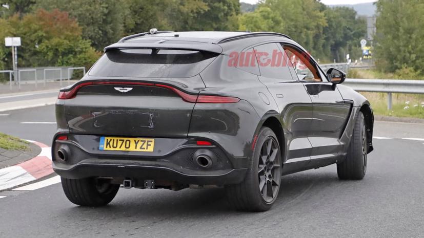 H&#233; lộ h&#236;nh ảnh si&#234;u SUV Aston Martin DBX c&#243; thể sở hữu động cơ mạnh hơn  - Ảnh 3