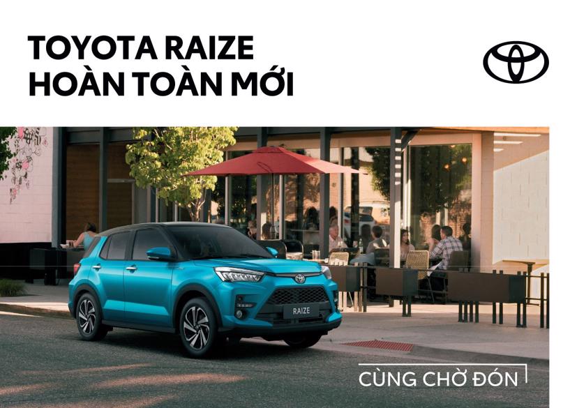 Toyota Việt Nam chính thức xác nhận mẫu xe Toyota Raize sắp swarra mắt tại Việt Nam.
