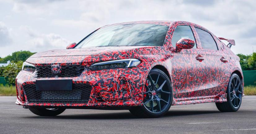 Honda Civic Type R 2023 lộ những h&#236;nh ảnh teaser đầu ti&#234;n - Ảnh 1