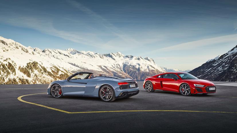 Audi R8 V10 Performance RWD 2022 lộ diện: Động cơ V10, 562 m&#227; lực - Ảnh 1