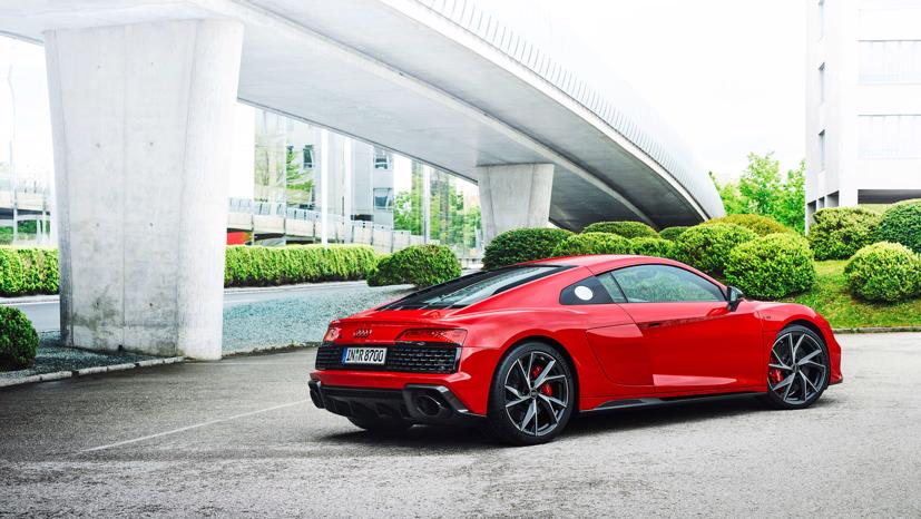 Audi R8 V10 Performance RWD 2022 lộ diện: Động cơ V10, 562 m&#227; lực - Ảnh 3