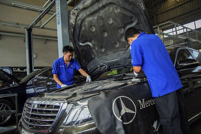 D&#237;nh lỗi cảm biến va chạm, Mercedes-Benz Việt Nam triệu hồi loạt xe GLC - Ảnh 1