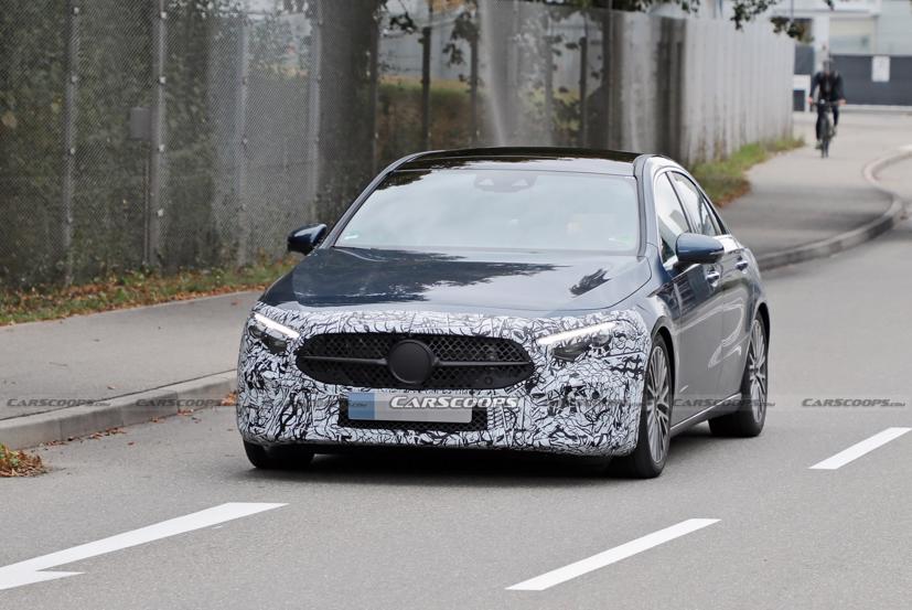 Mercedes-Benz A-Class Facelift 2022 lộ ảnh ở dạng Sedan - Ảnh 5
