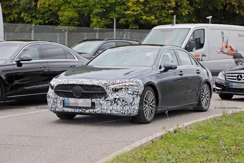 Mercedes-Benz A-Class Facelift 2022 lộ ảnh ở dạng Sedan - Ảnh 2