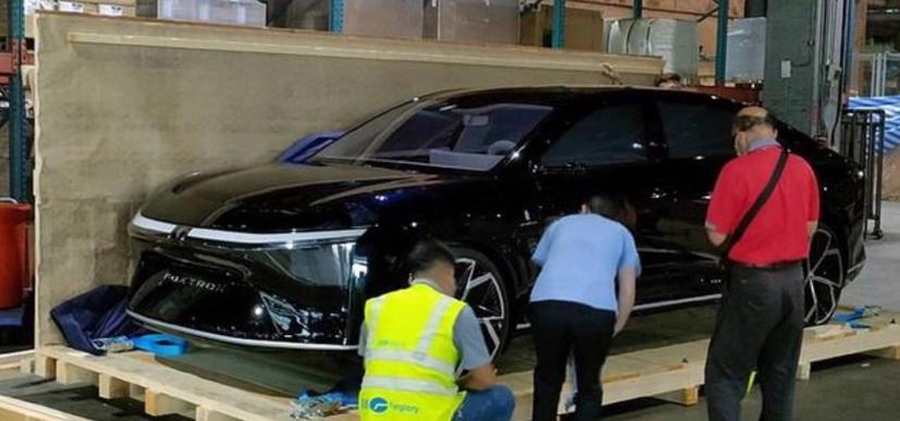 Hình ảnh mẫu xe được cho là xe điện Foxtron.