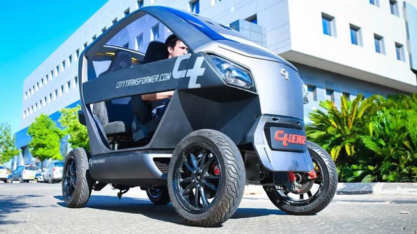 Xe điện có thể thu nhỏ CT-1