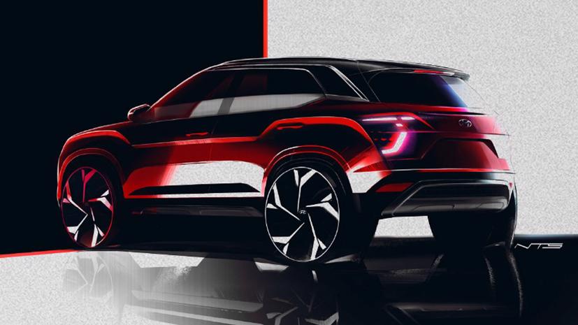 Hyundai Creta 2022 bất ngờ xuất hiện bản ph&#225;c thảo với n&#226;ng cấp mới - Ảnh 2