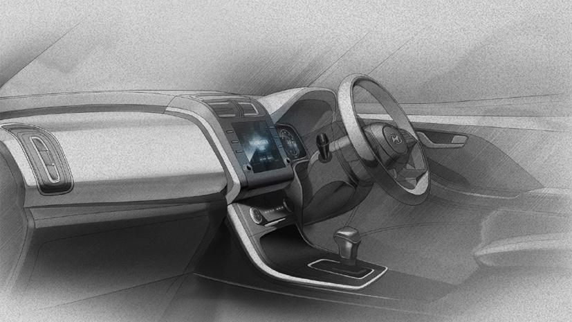 Hyundai Creta 2022 bất ngờ xuất hiện bản ph&#225;c thảo với n&#226;ng cấp mới - Ảnh 3