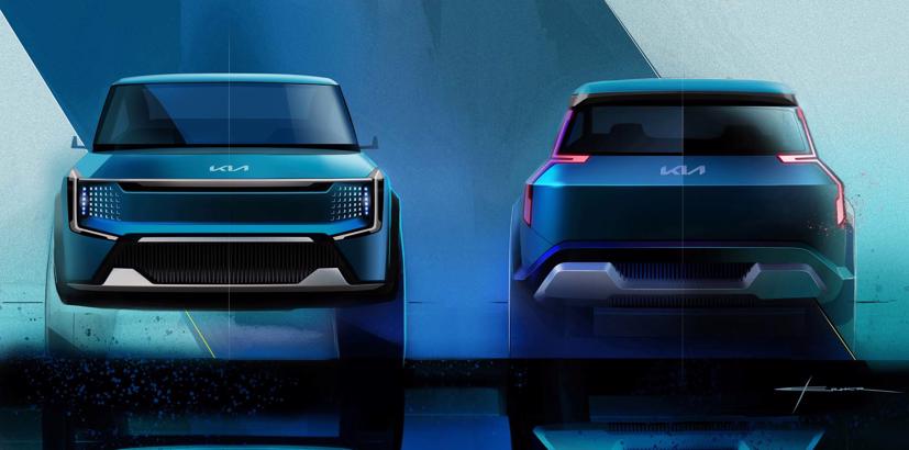 Kia EV9 Concept ch&#237;nh thức ra mắt tại Triển l&#227;m &#244; t&#244; LA Show 2021 - Ảnh 1