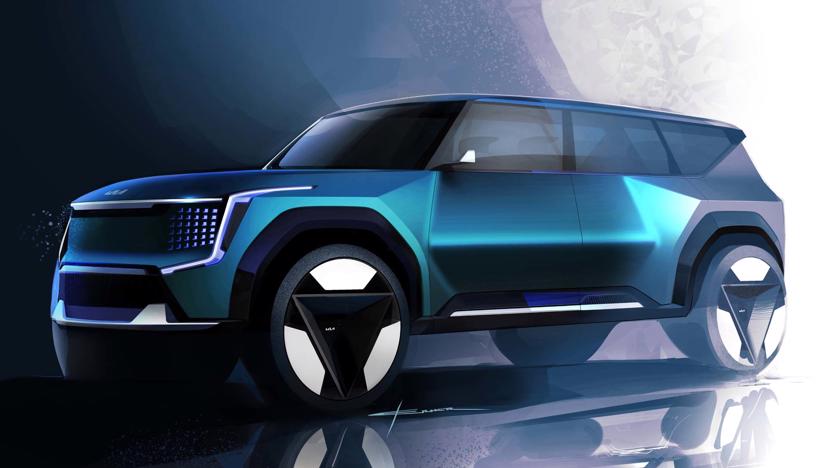 Kia EV9 Concept ch&#237;nh thức ra mắt tại Triển l&#227;m &#244; t&#244; LA Show 2021 - Ảnh 9