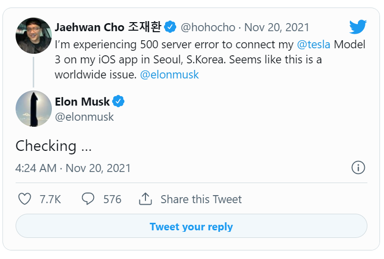 Một số người dùng phàn nàn về sự cố lỗi máy chủ trên Twitter